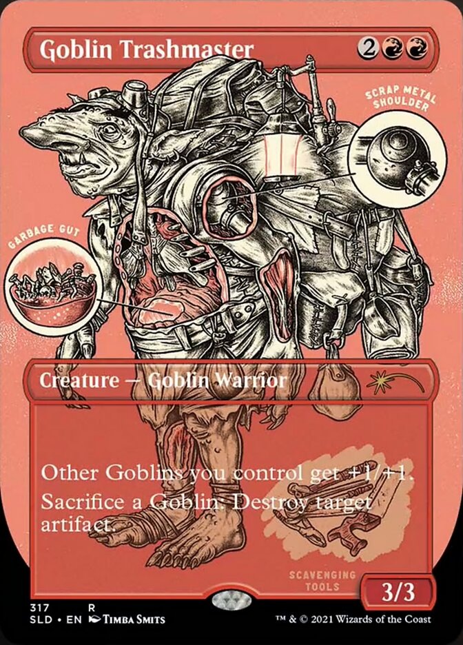 Goblin Trashmaster (Borderless) [Secret Lair Drop Series] | Gamer Loot