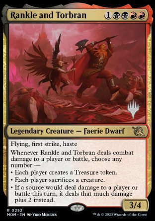 Rankle and Torbran (Promo Pack) [March of the Machine Promos] | Gamer Loot