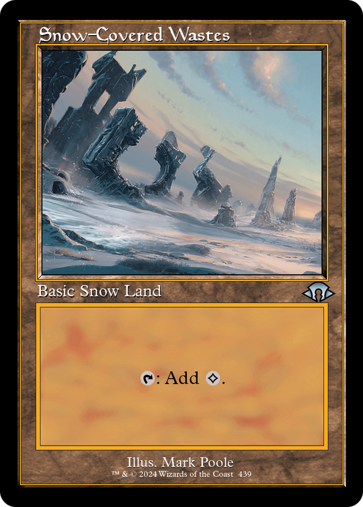 Snow-Covered Wastes (Retro) [Modern Horizons 3] | Gamer Loot