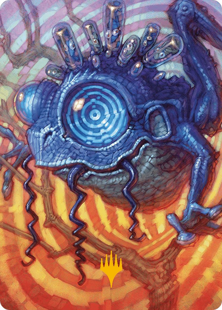 Psychic Frog Art Card (Gold-Stamped Planeswalker Symbol) [Modern Horizons 3 Art Series] | Gamer Loot