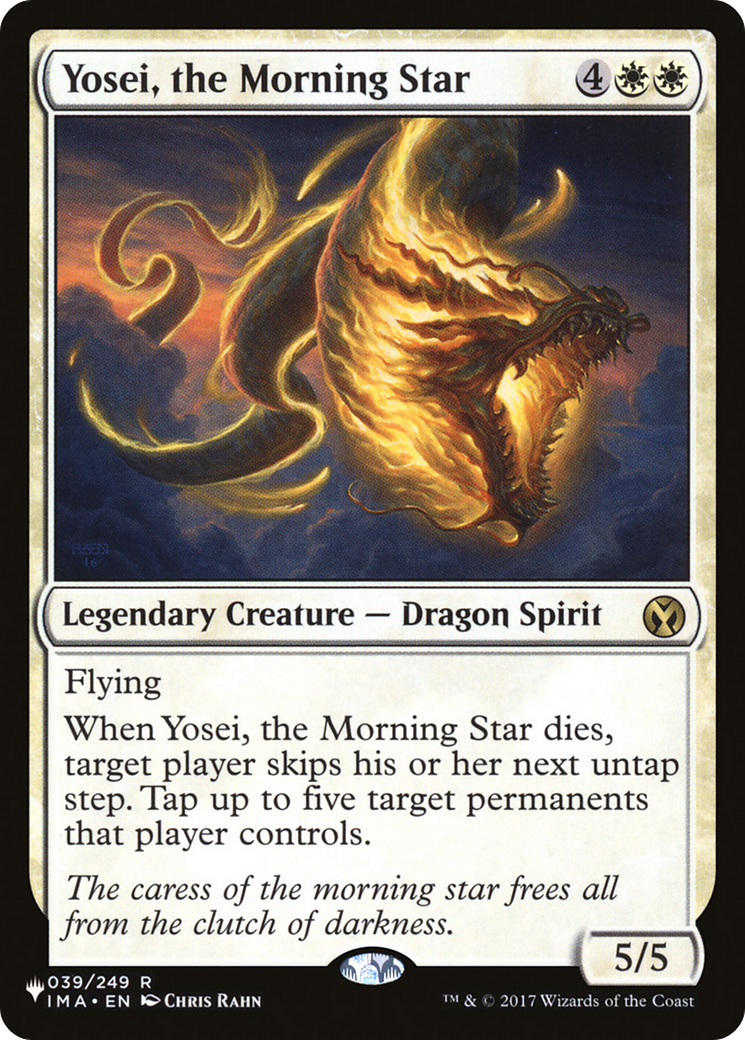 Yosei, the Morning Star [The List Reprints] | Gamer Loot