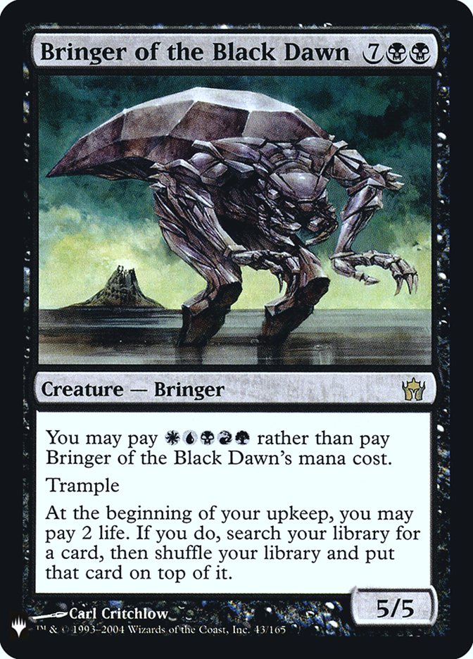 Bringer of the Black Dawn [Mystery Booster] | Gamer Loot