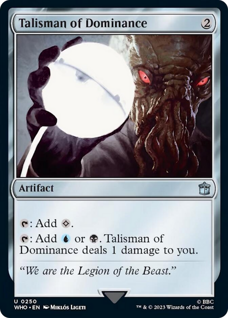 Talisman of Dominance [Doctor Who] | Gamer Loot