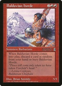 Balduvian Horde (Oversized) [Oversize Cards] | Gamer Loot