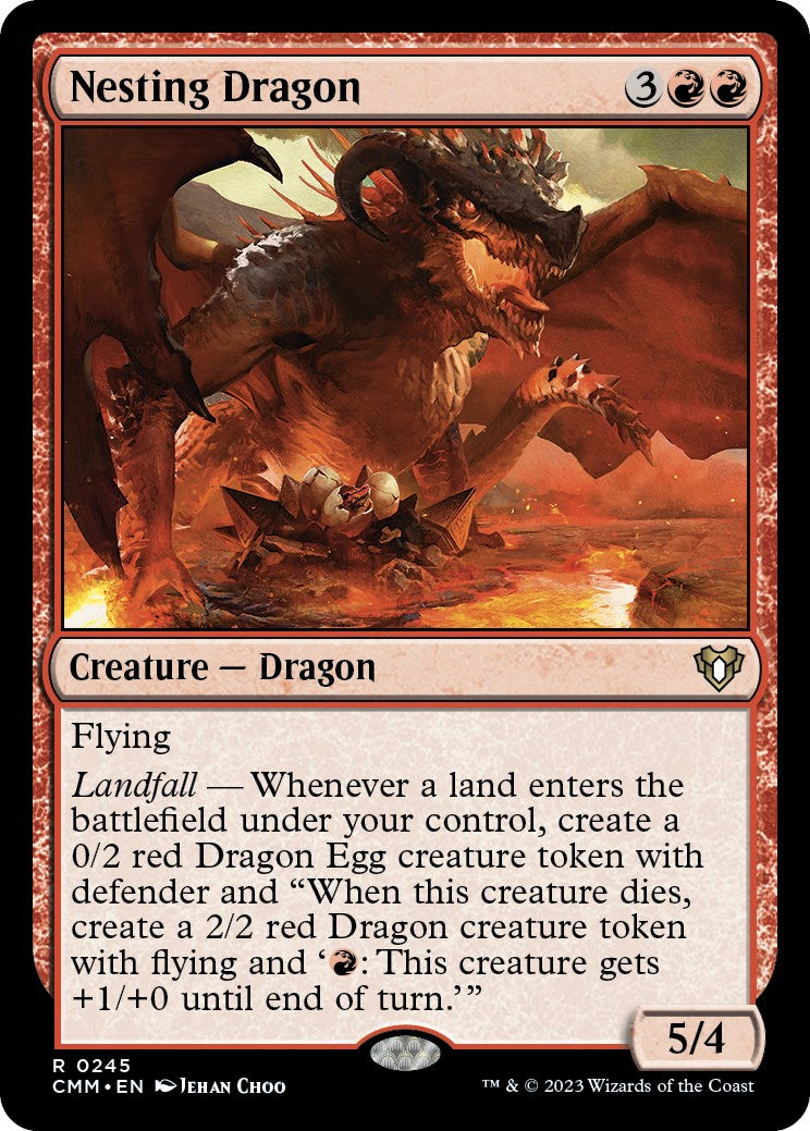 Nesting Dragon [Commander Masters] | Gamer Loot
