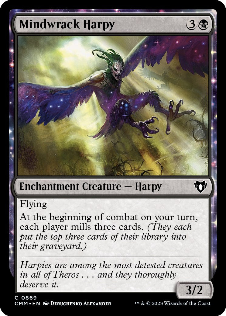 Mindwrack Harpy [Commander Masters] | Gamer Loot