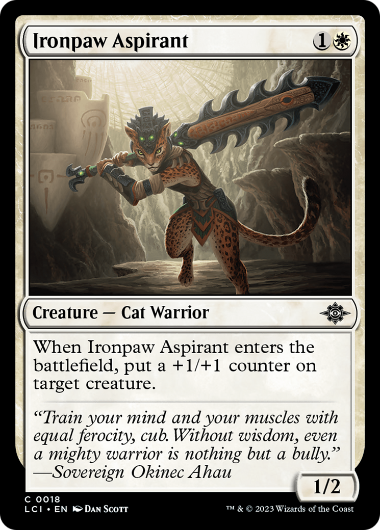 Ironpaw Aspirant [The Lost Caverns of Ixalan] | Gamer Loot