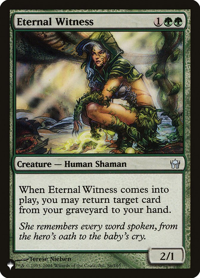 Eternal Witness [The List] | Gamer Loot
