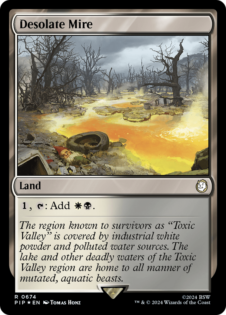 Desolate Mire (Surge Foil) [Fallout] | Gamer Loot