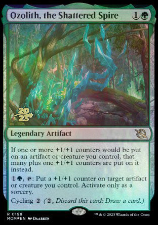 Ozolith, the Shattered Spire [March of the Machine Prerelease Promos] | Gamer Loot