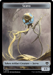 Servo // Construct (0041) Double-Sided Token [Commander Masters Tokens] | Gamer Loot