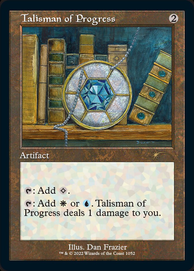 Talisman of Progress (Foil Etched) [Secret Lair Drop Series] | Gamer Loot