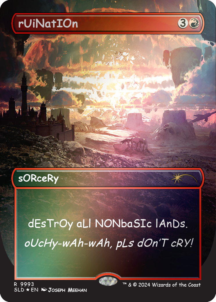 rUiNatIOn (Rainbow Foil) [Secret Lair Drop Series] | Gamer Loot