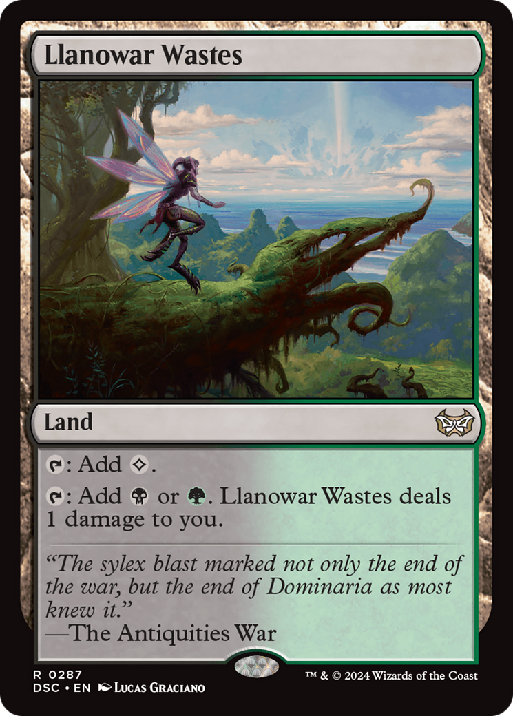 Llanowar Wastes [Duskmourn: House of Horror Commander] | Gamer Loot