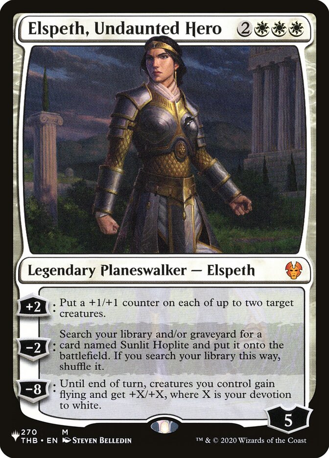 Elspeth, Undaunted Hero [The List] | Gamer Loot