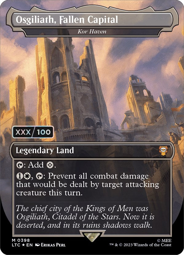Osgiliath, Fallen Capital - Kor Haven (Serialized) [The Lord of the Rings: Tales of Middle-Earth Commander] | Gamer Loot