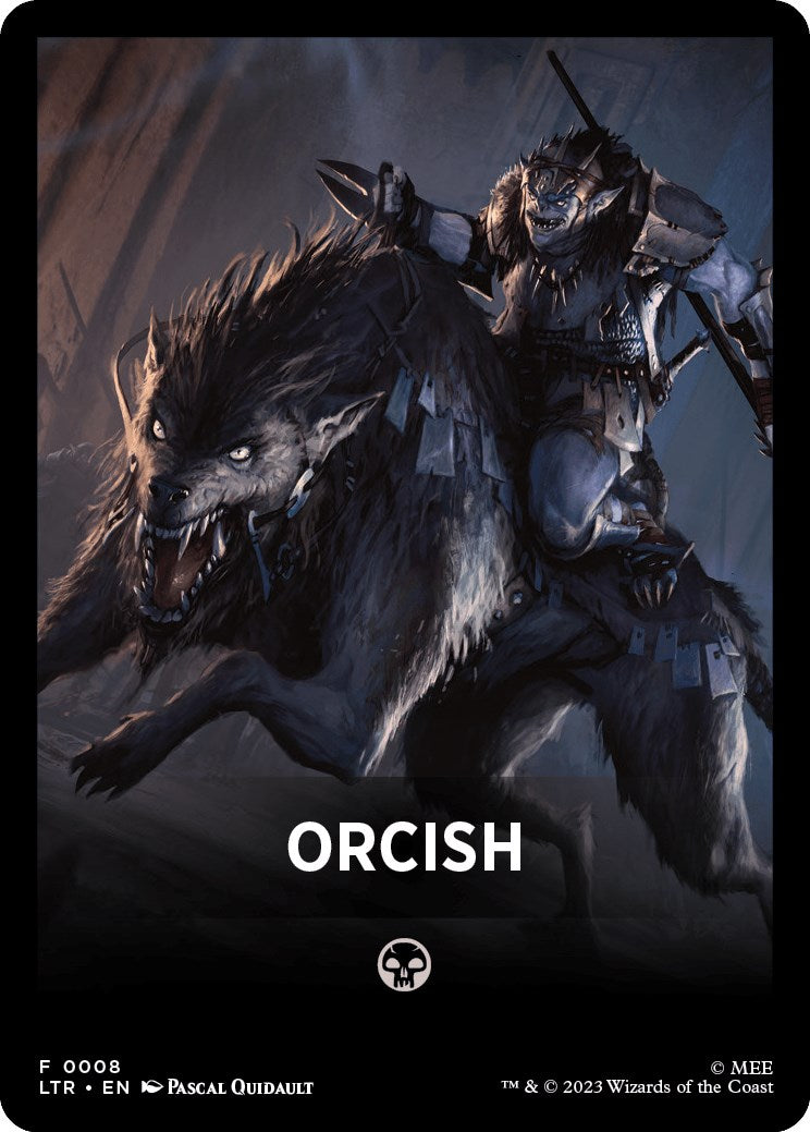 Orcish Theme Card [The Lord of the Rings: Tales of Middle-Earth] | Gamer Loot