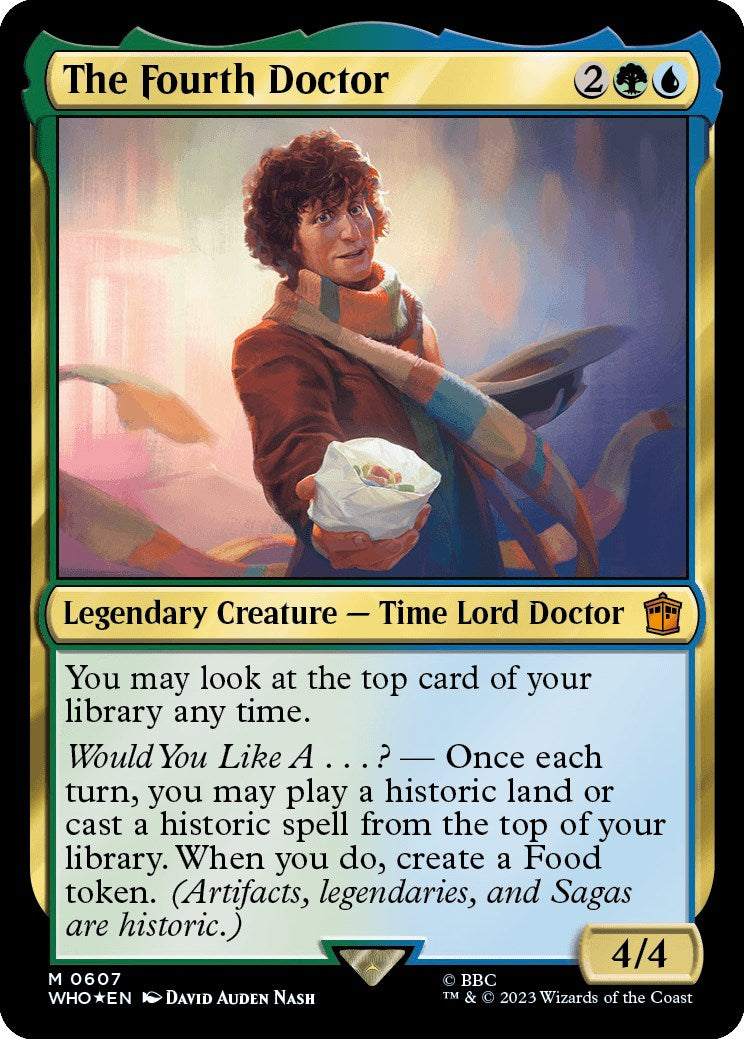 The Fourth Doctor (Surge Foil) [Doctor Who] | Gamer Loot