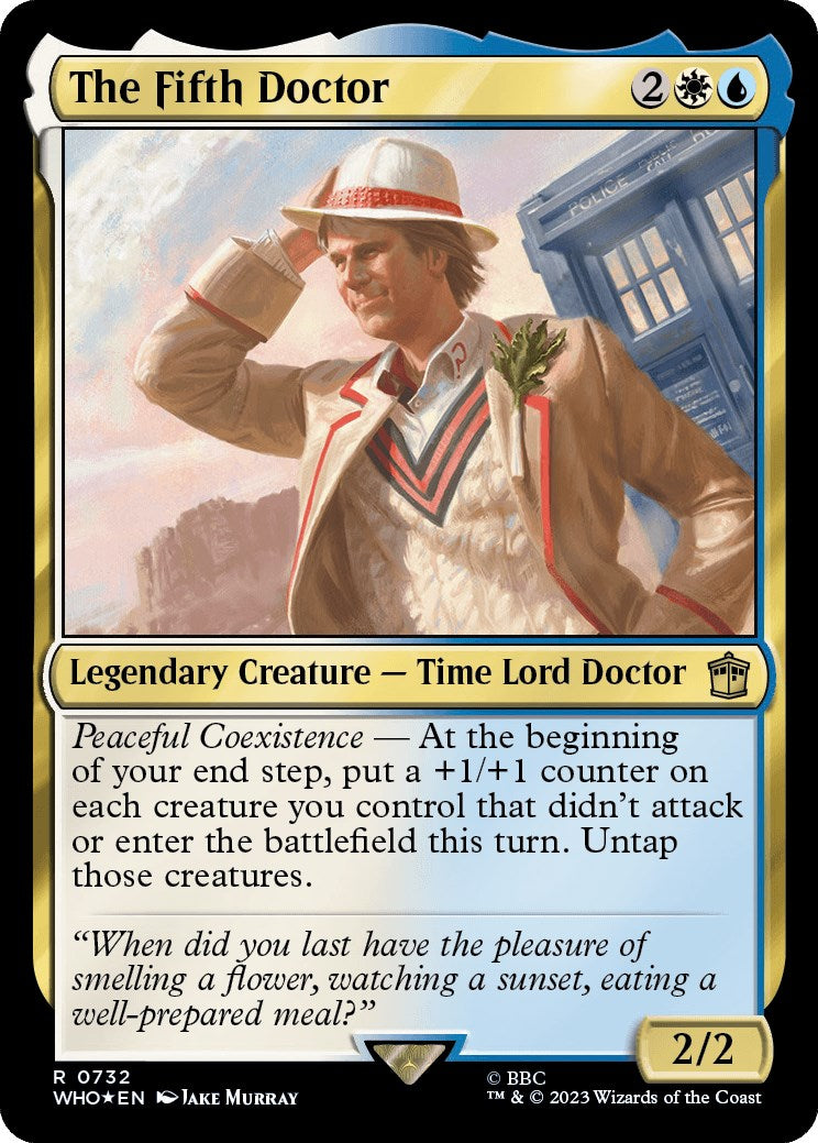 The Fifth Doctor (Surge Foil) [Doctor Who] | Gamer Loot