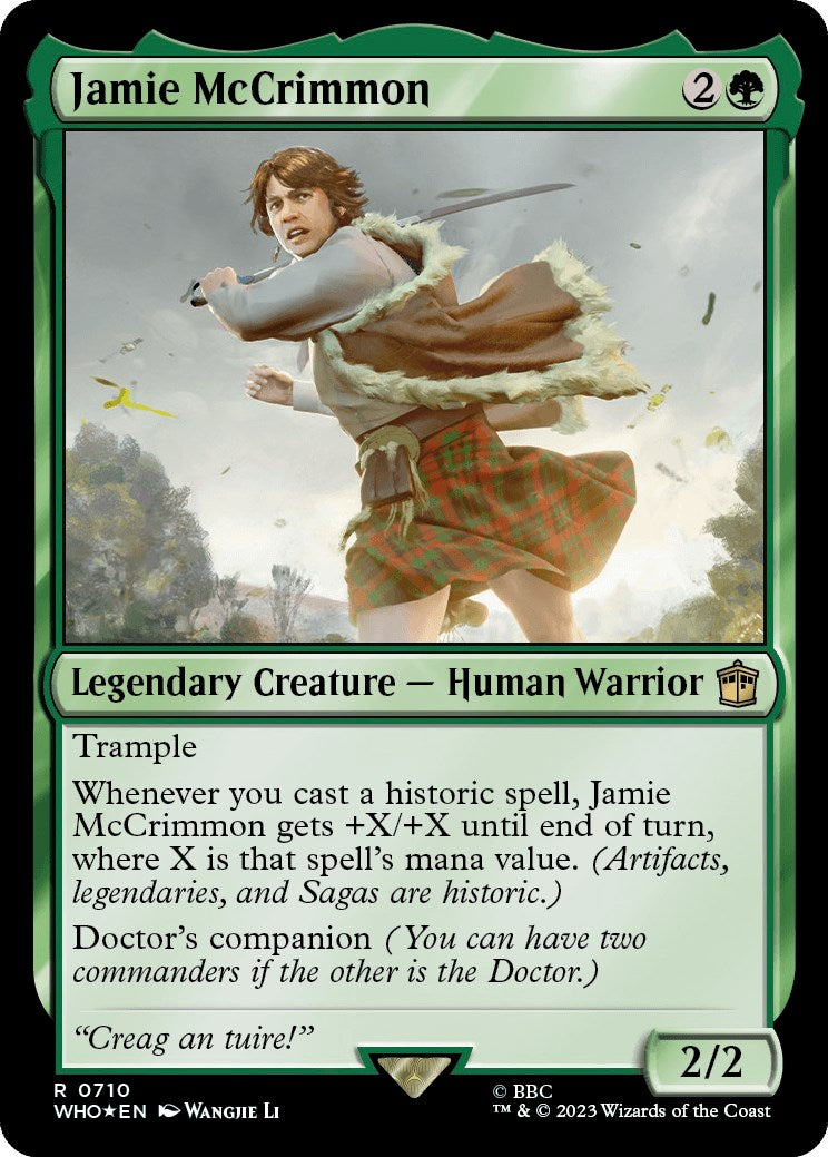 Jamie McCrimmon (Surge Foil) [Doctor Who] | Gamer Loot