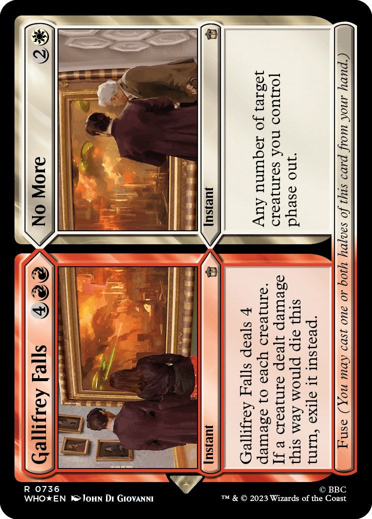 Gallifrey Falls // No More (Surge Foil) [Doctor Who] | Gamer Loot