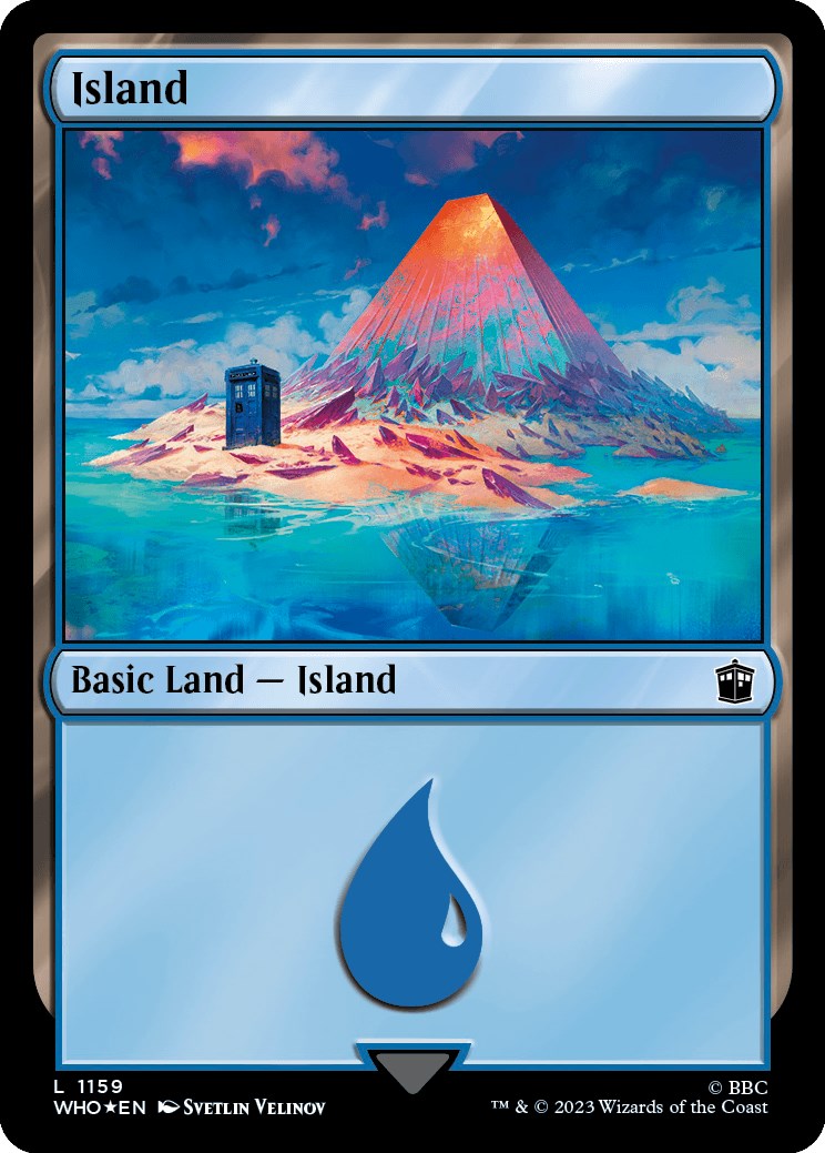 Island (1159) (Surge Foil) [Doctor Who] | Gamer Loot