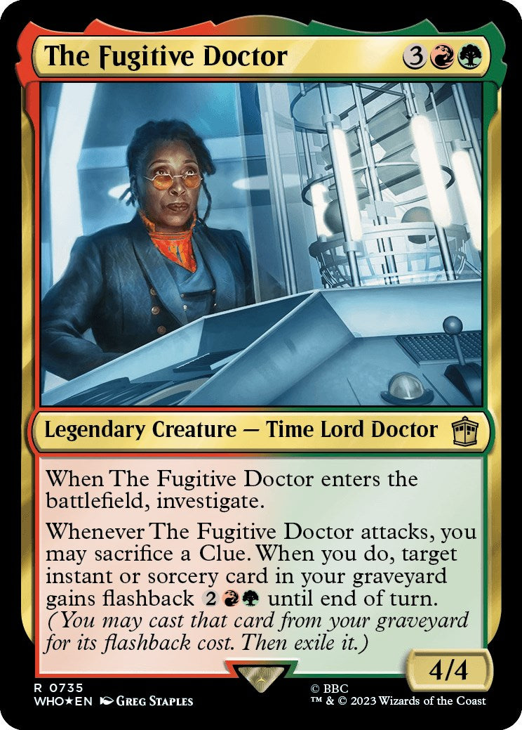 The Fugitive Doctor (Surge Foil) [Doctor Who] | Gamer Loot