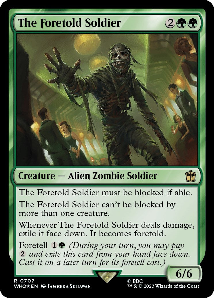 The Foretold Soldier (Surge Foil) [Doctor Who] | Gamer Loot