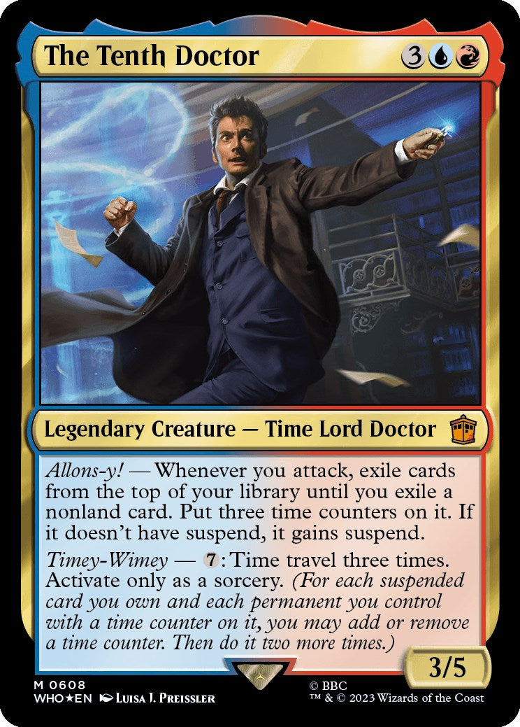 The Tenth Doctor (Surge Foil) [Doctor Who] | Gamer Loot