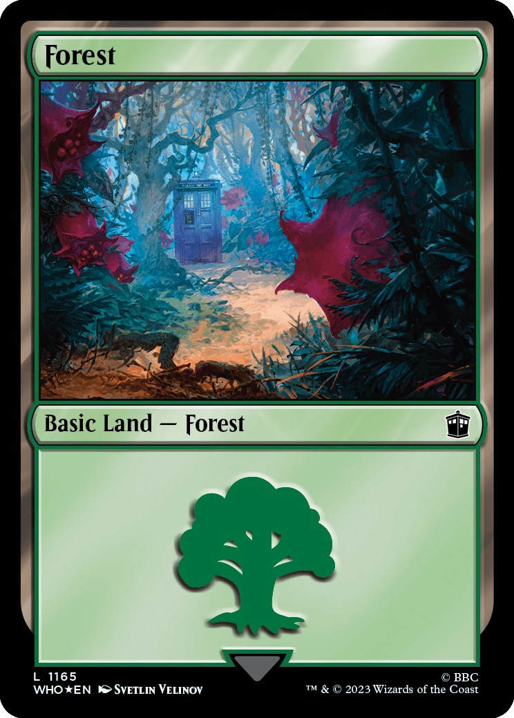 Forest (1165) (Surge Foil) [Doctor Who] | Gamer Loot