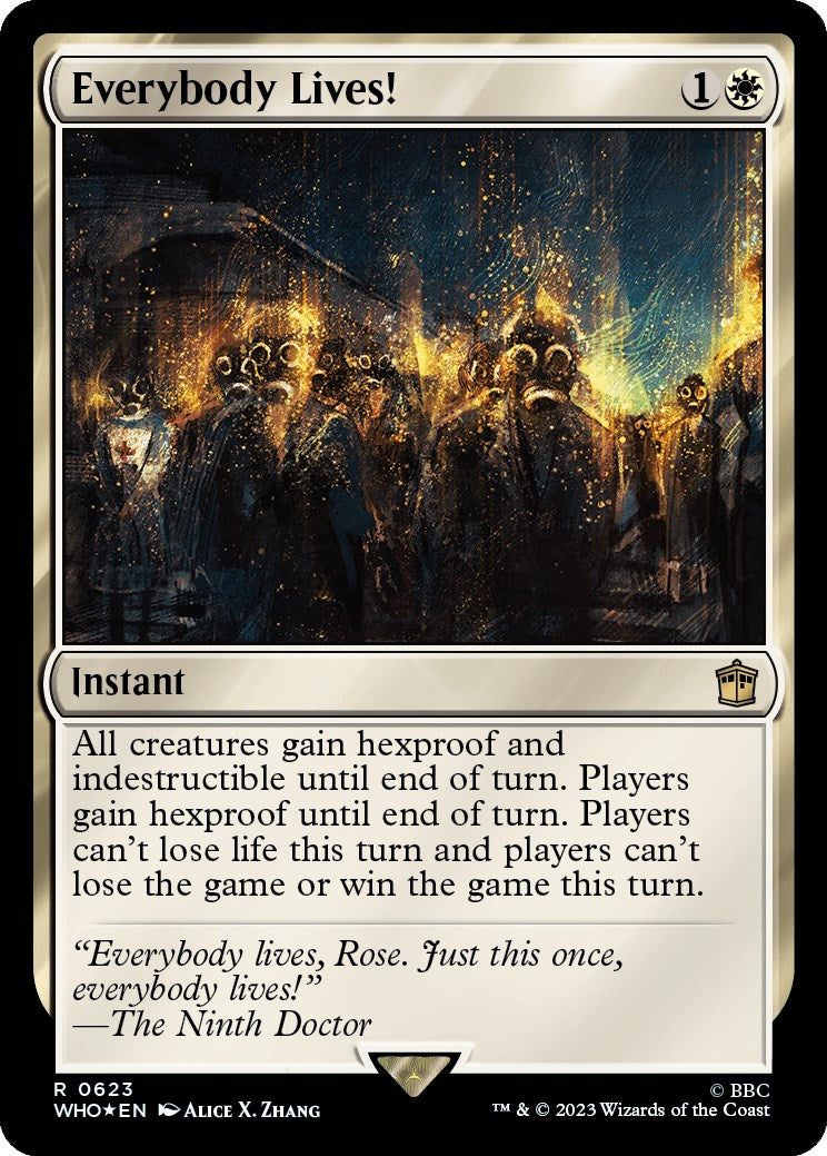 Everybody Lives! (Surge Foil) [Doctor Who] | Gamer Loot