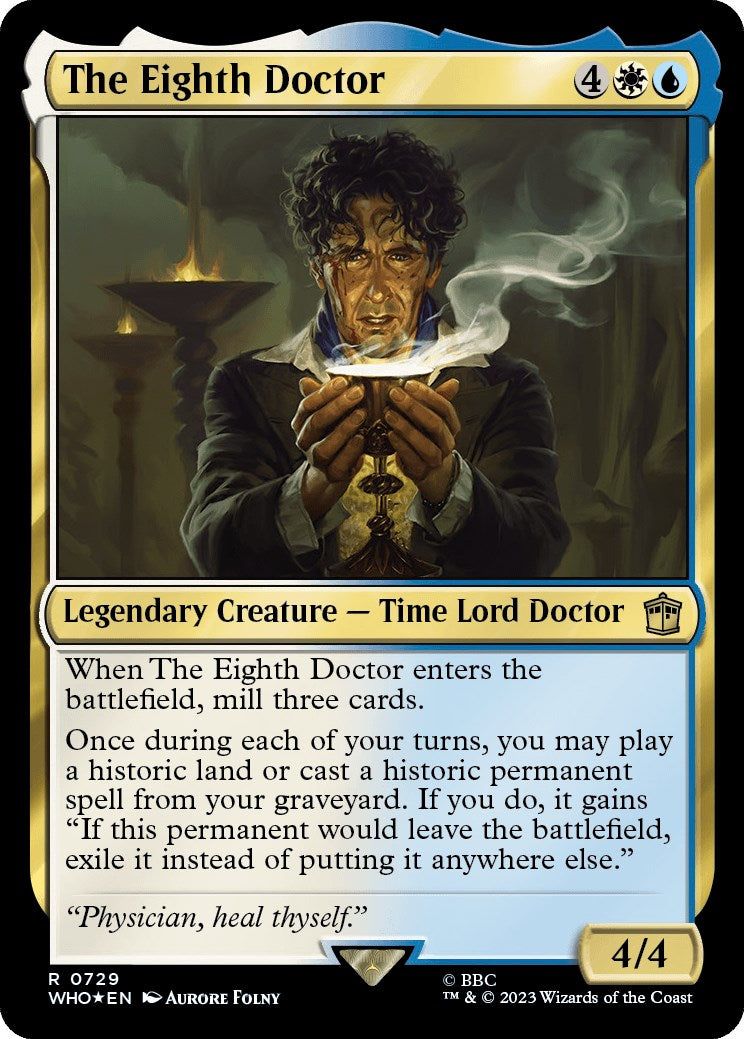 The Eighth Doctor (Surge Foil) [Doctor Who] | Gamer Loot