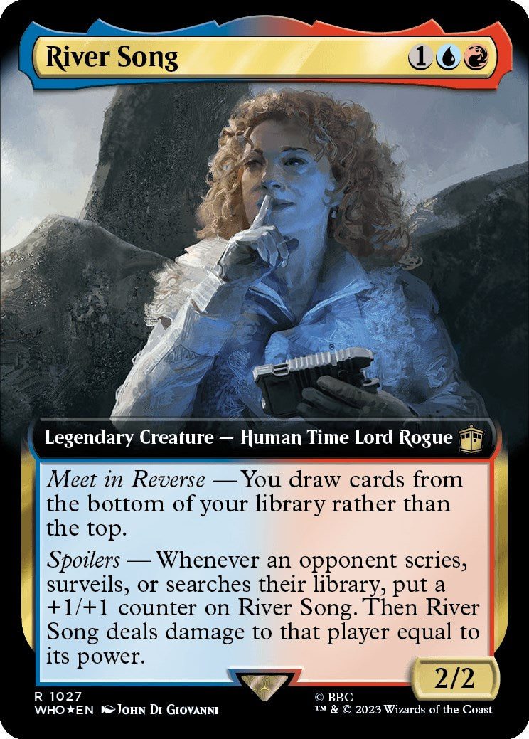River Song (Extended Art) (Surge Foil) [Doctor Who] | Gamer Loot