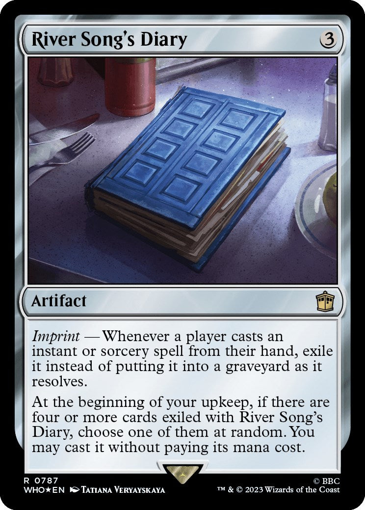 River Song's Diary (Surge Foil) [Doctor Who] | Gamer Loot