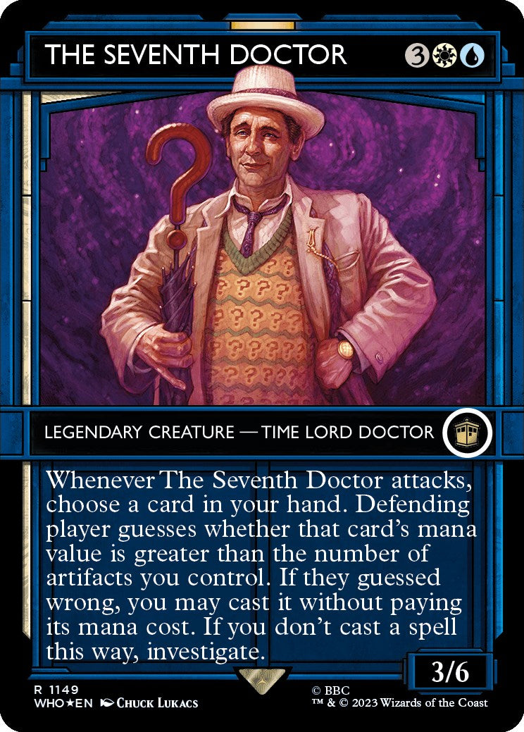 The Seventh Doctor (Showcase) (Surge Foil) [Doctor Who] | Gamer Loot