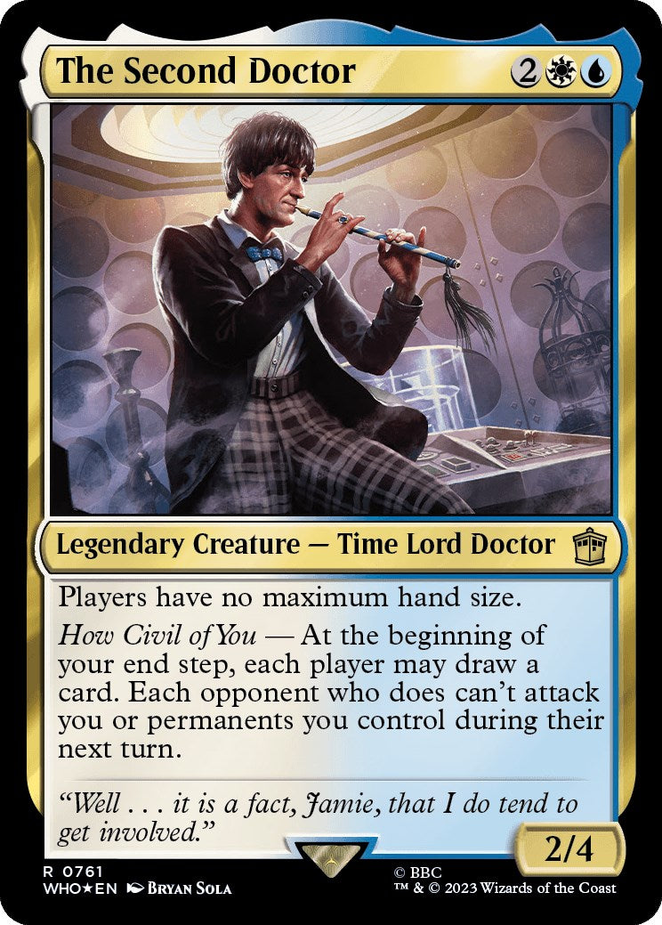 The Second Doctor (Surge Foil) [Doctor Who] | Gamer Loot