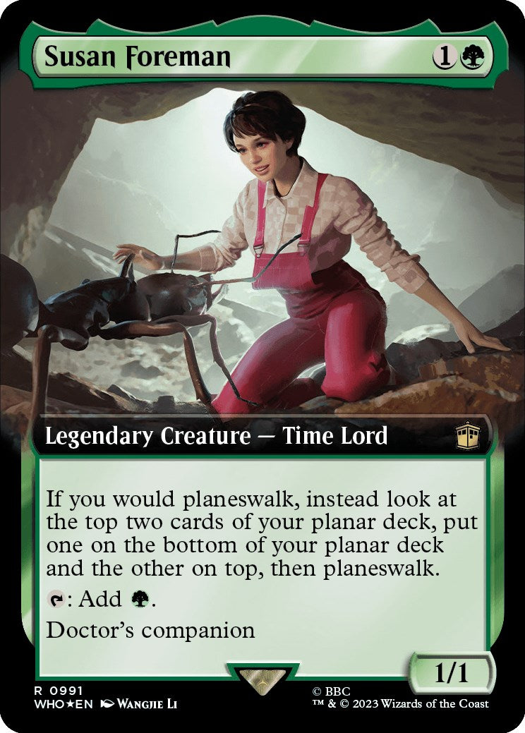 Susan Foreman (Extended Art) (Surge Foil) [Doctor Who] | Gamer Loot