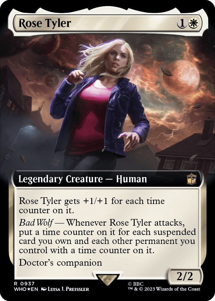 Rose Tyler (Extended Art) (Surge Foil) [Doctor Who] | Gamer Loot
