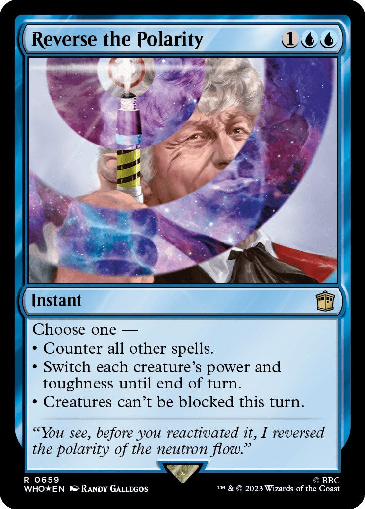Reverse the Polarity (Surge Foil) [Doctor Who] | Gamer Loot