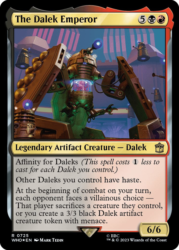 The Dalek Emperor (Surge Foil) [Doctor Who] | Gamer Loot