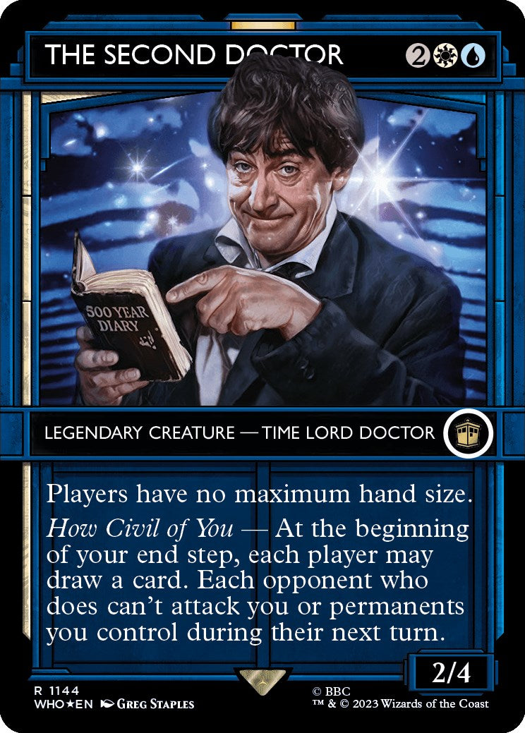 The Second Doctor (Showcase) (Surge Foil) [Doctor Who] | Gamer Loot