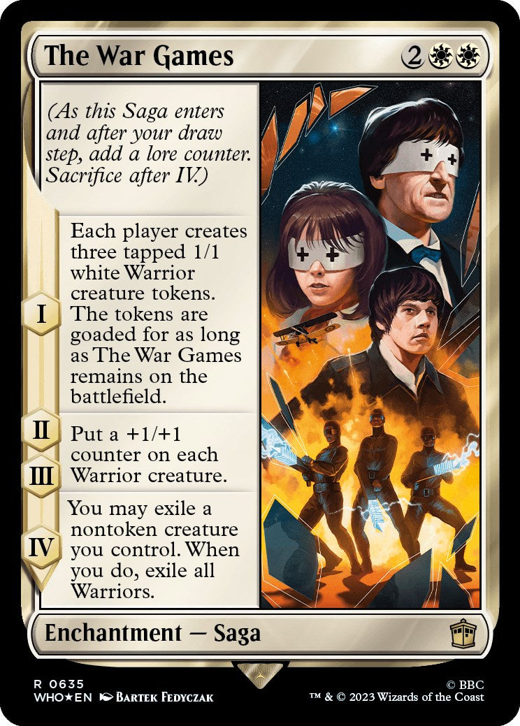 The War Games (Surge Foil) [Doctor Who] | Gamer Loot