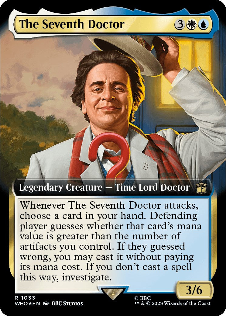 The Seventh Doctor (Extended Art) (Surge Foil) [Doctor Who] | Gamer Loot