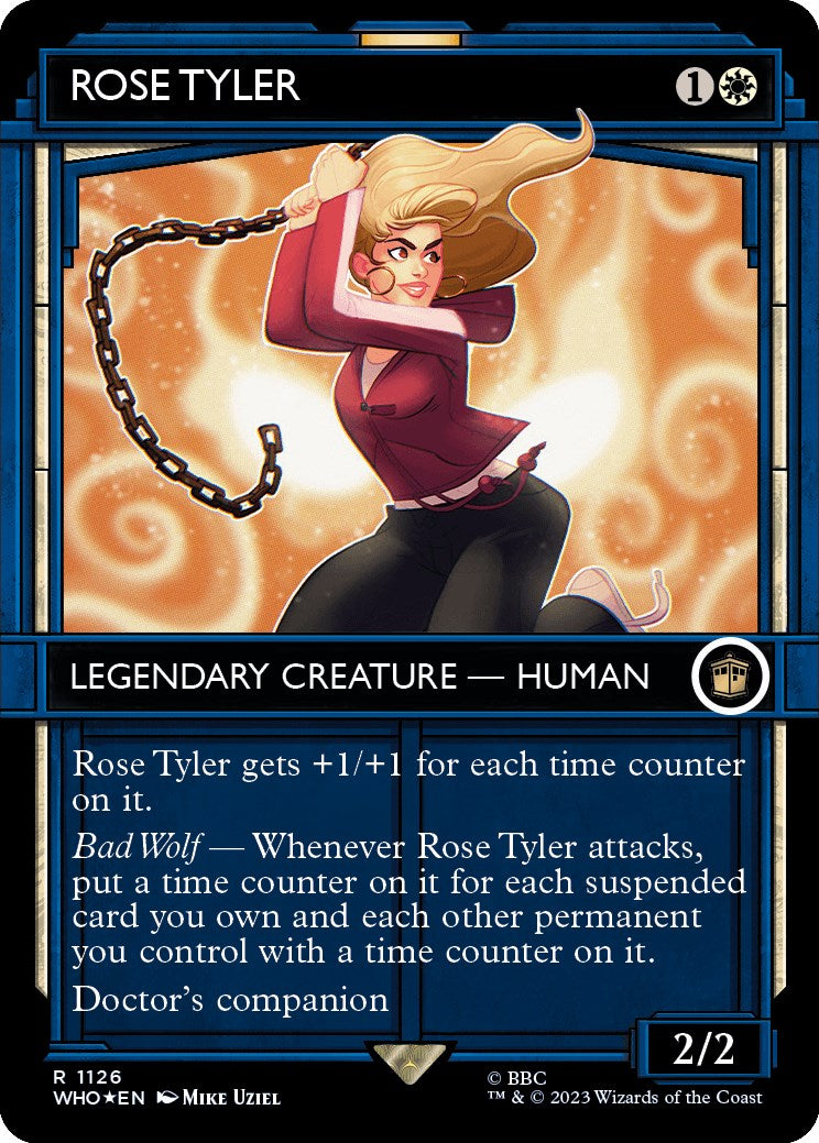 Rose Tyler (Showcase) (Surge Foil) [Doctor Who] | Gamer Loot