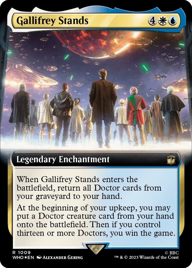 Gallifrey Stands (Extended Art) (Surge Foil) [Doctor Who] | Gamer Loot