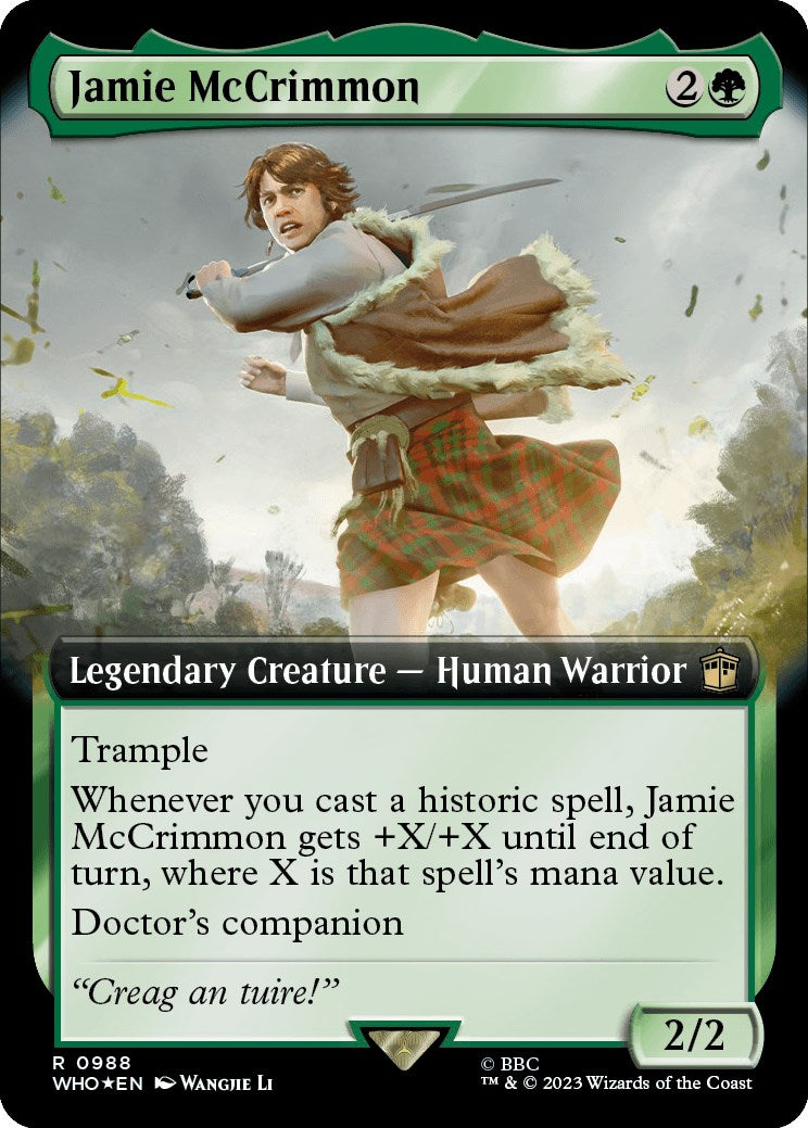 Jamie McCrimmon (Extended Art) (Surge Foil) [Doctor Who] | Gamer Loot
