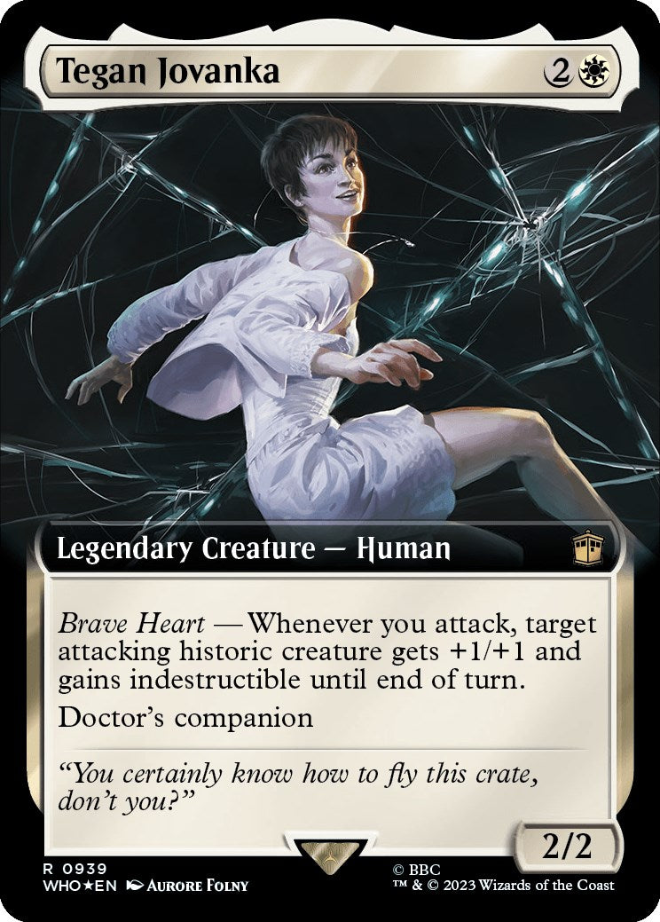 Tegan Jovanka (Extended Art) (Surge Foil) [Doctor Who] | Gamer Loot