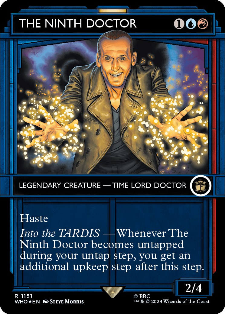 The Ninth Doctor (Showcase) (Surge Foil) [Doctor Who] | Gamer Loot