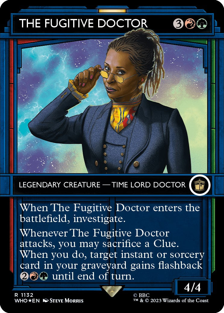 The Fugitive Doctor (Showcase) (Surge Foil) [Doctor Who] | Gamer Loot