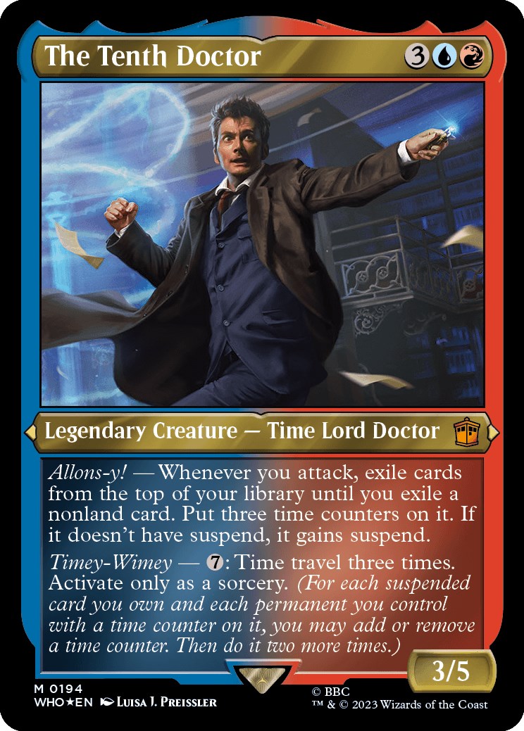 The Tenth Doctor (Display Commander) [Doctor Who] | Gamer Loot